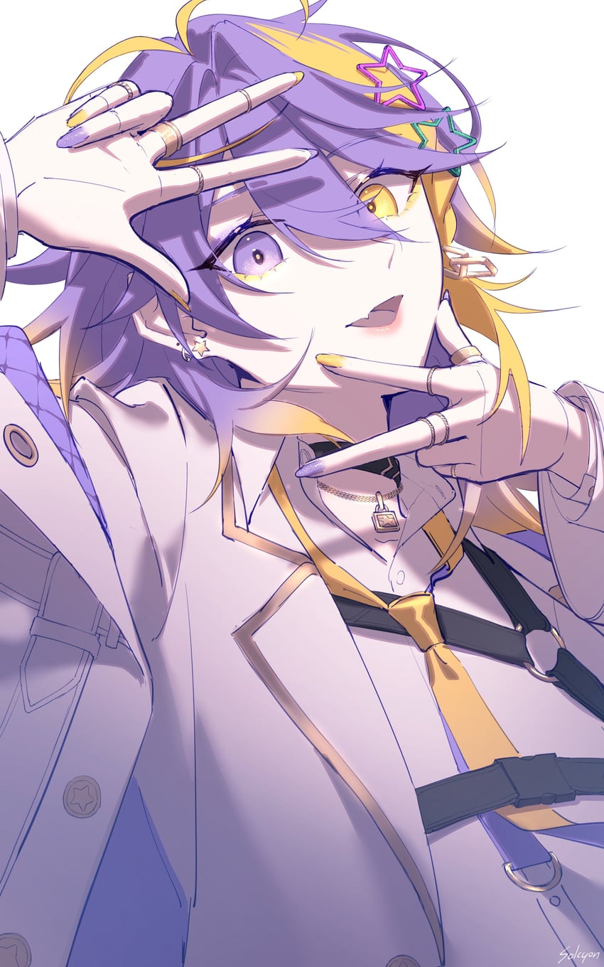 aster arcadia (nijisanji and 1 more) drawn by solcyonn