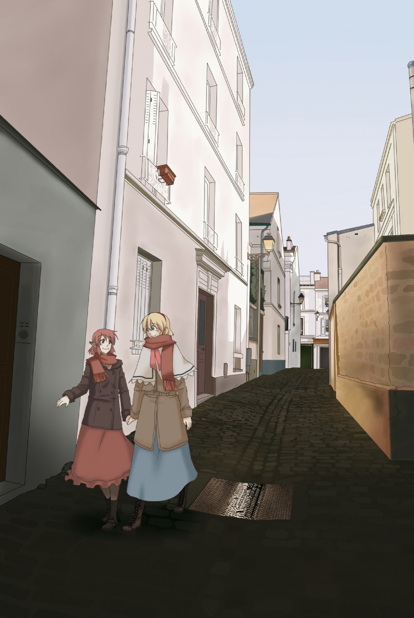 alice margatroid and mystia lorelei (touhou) drawn by torinone