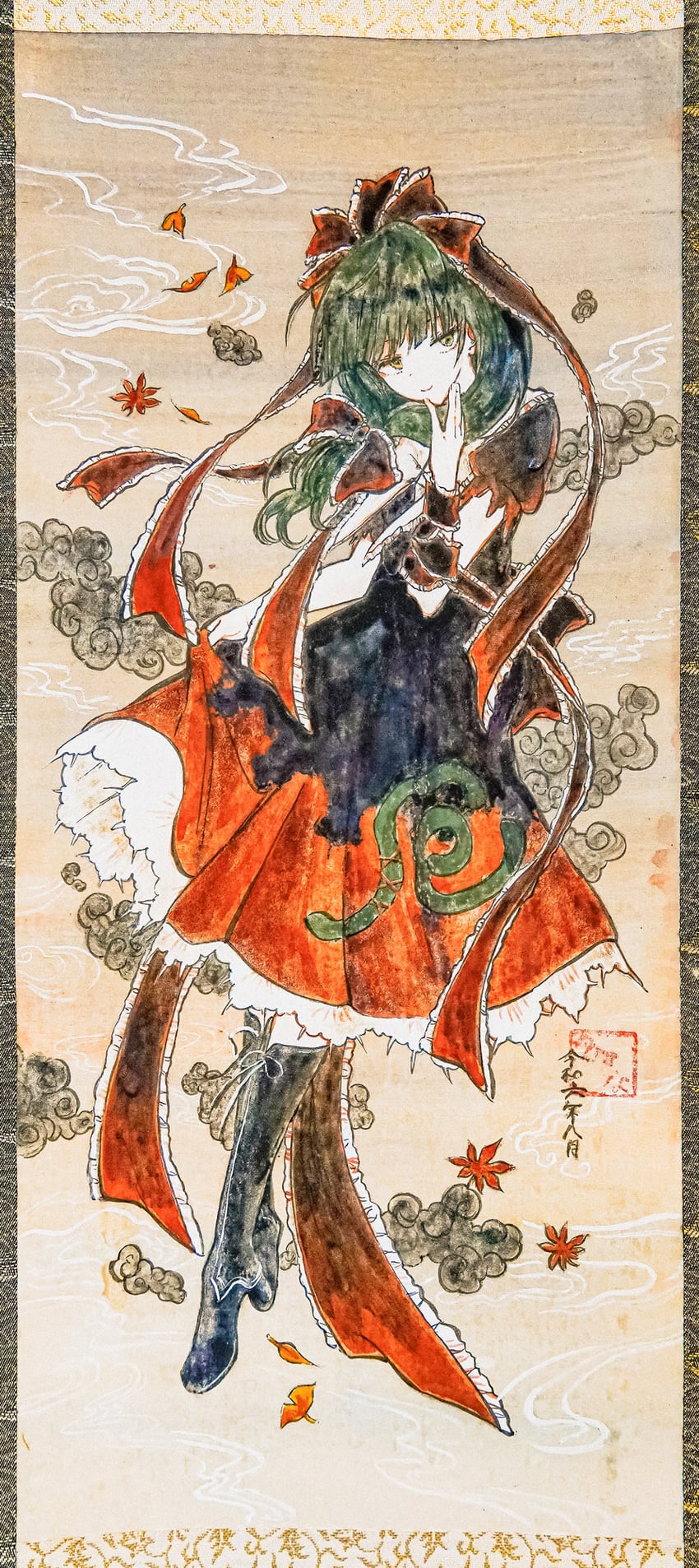kagiyama hina (touhou) drawn by hisona_(suaritesumi)