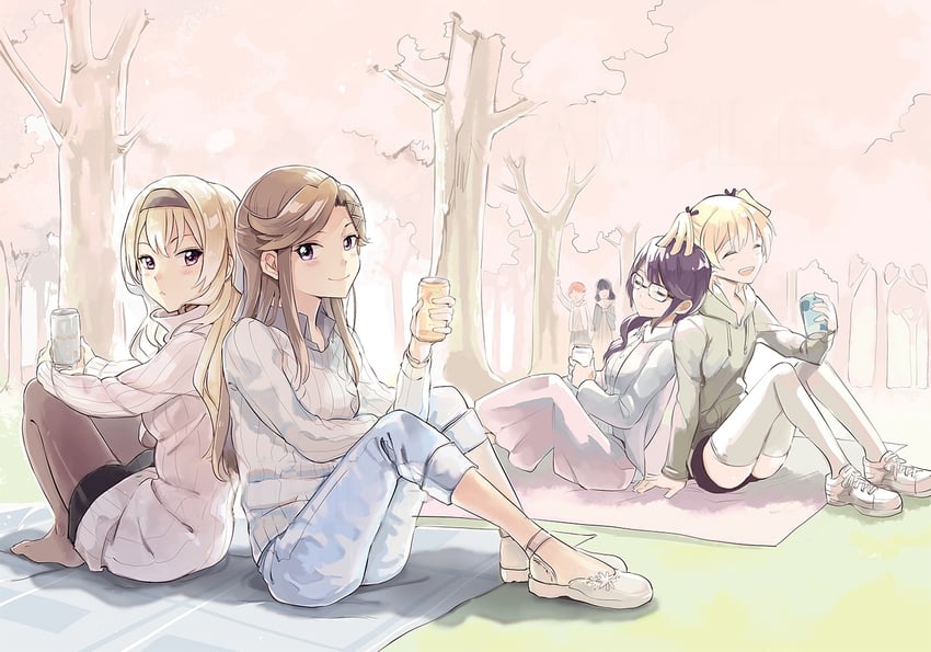 saijou claudine, tendou maya, daiba nana, hoshimi junna, hanayagi kaoruko, and 1 more (shoujo kageki revue starlight)