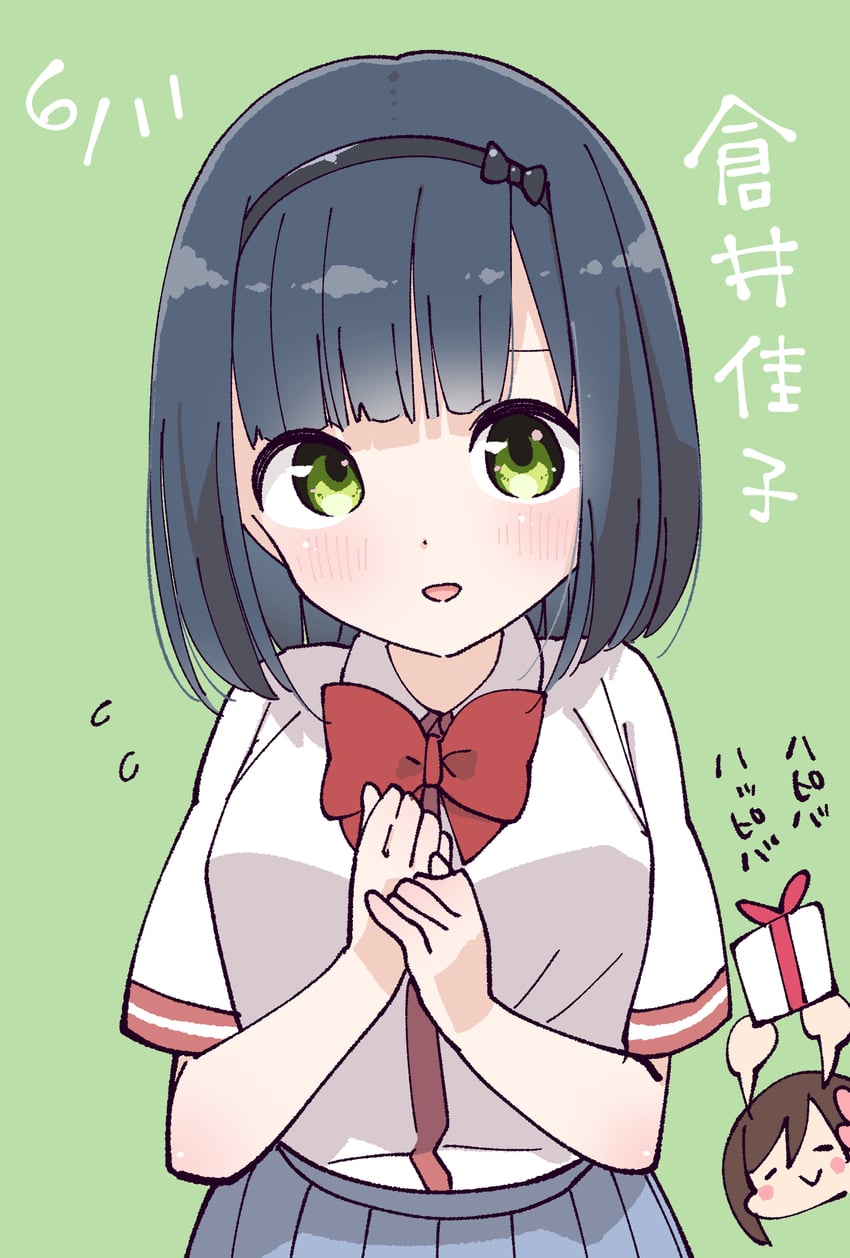hitori bocchi and kurai kako (hitoribocchi no marumaru seikatsu) drawn by katsuwo_(cr66g)