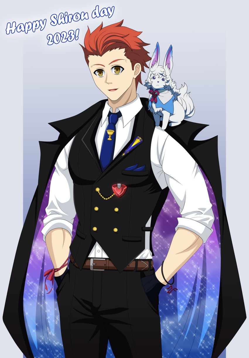 emiya shirou and fou (fate and 2 more) drawn by reiichi_543448