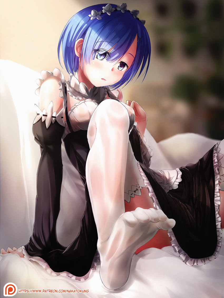 rem (re:zero kara hajimeru isekai seikatsu) drawn by nakatokung