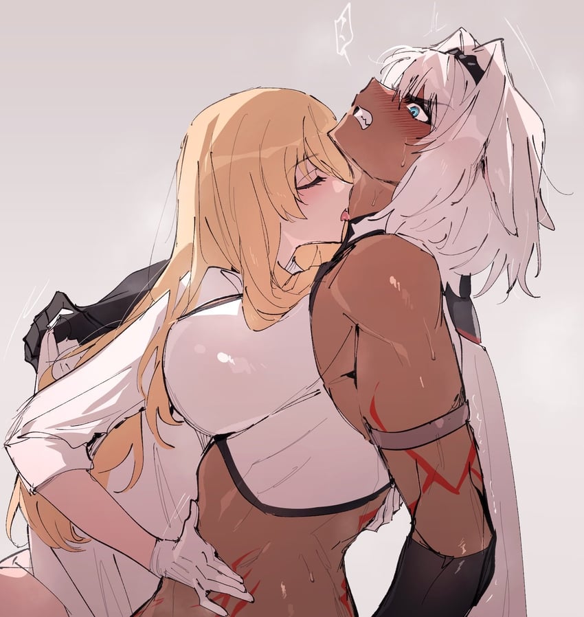 caenis and kirschtaria wodime (fate and 1 more) drawn by sabamori