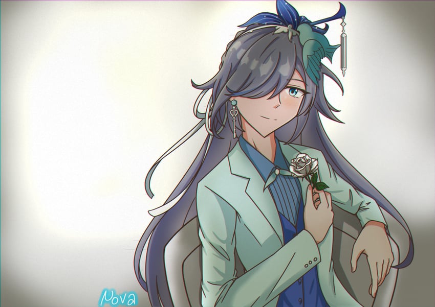fu hua (honkai and 1 more) drawn by aoinova