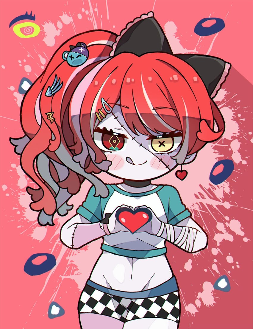 kureiji ollie (hololive and 2 more) drawn by kukie-nyan