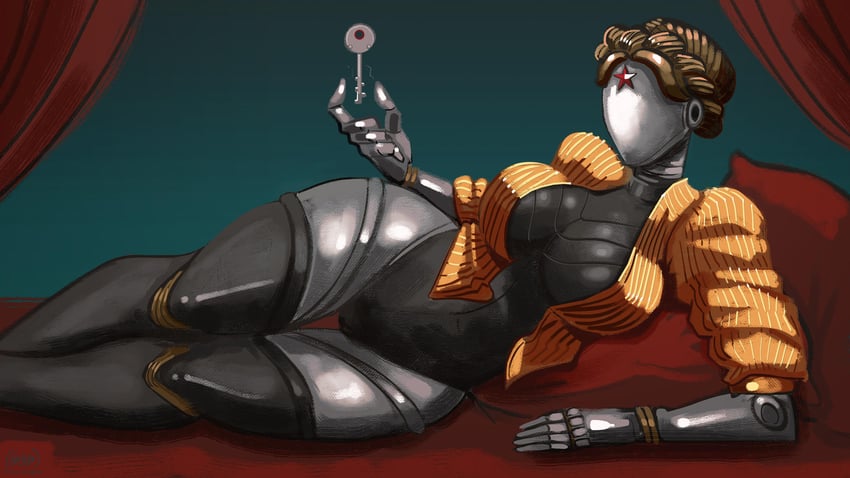 right (atomic heart) drawn by misterfeelgood