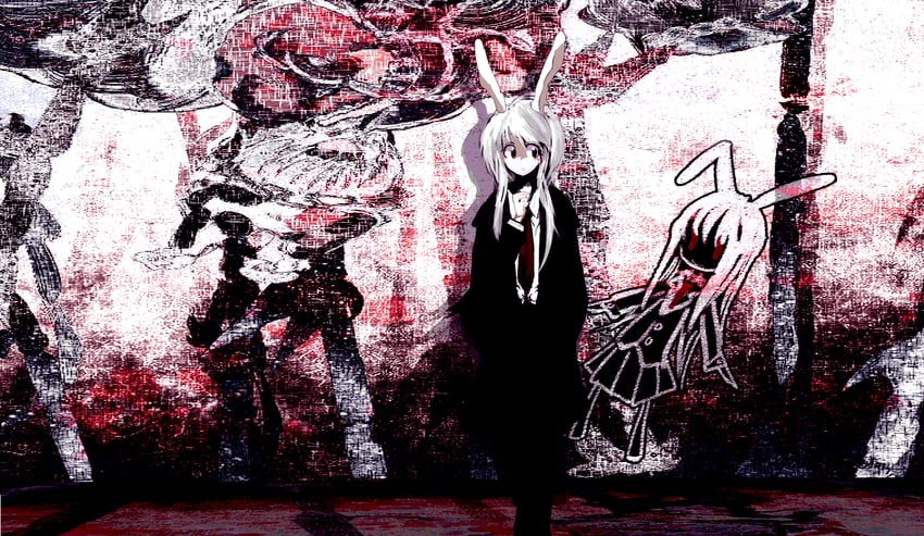 reisen udongein inaba (touhou) drawn by yoshioka_yoshiko