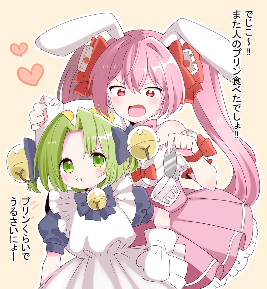 usada hikaru and dejiko (di gi charat) drawn by ichigo_to_marugao