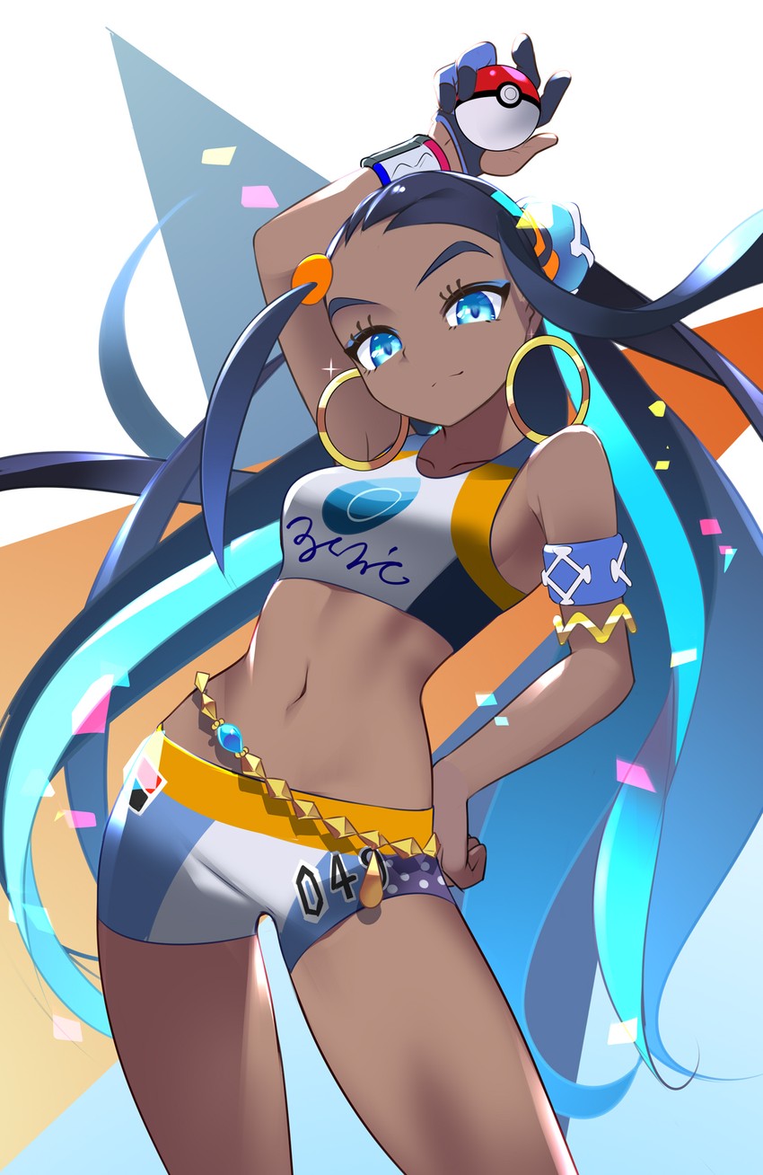 nessa (pokemon and 1 more) drawn by tm_(hanamakisan)
