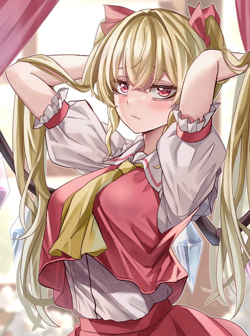 flandre scarlet (touhou) drawn by mahoro_(minase_mahoro)