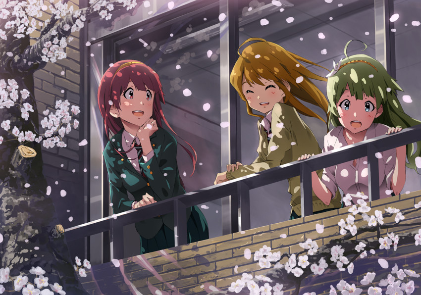 tokoro megumi, tanaka kotoha, and shimabara elena (idolmaster and 1 more) drawn by narumi_nanami