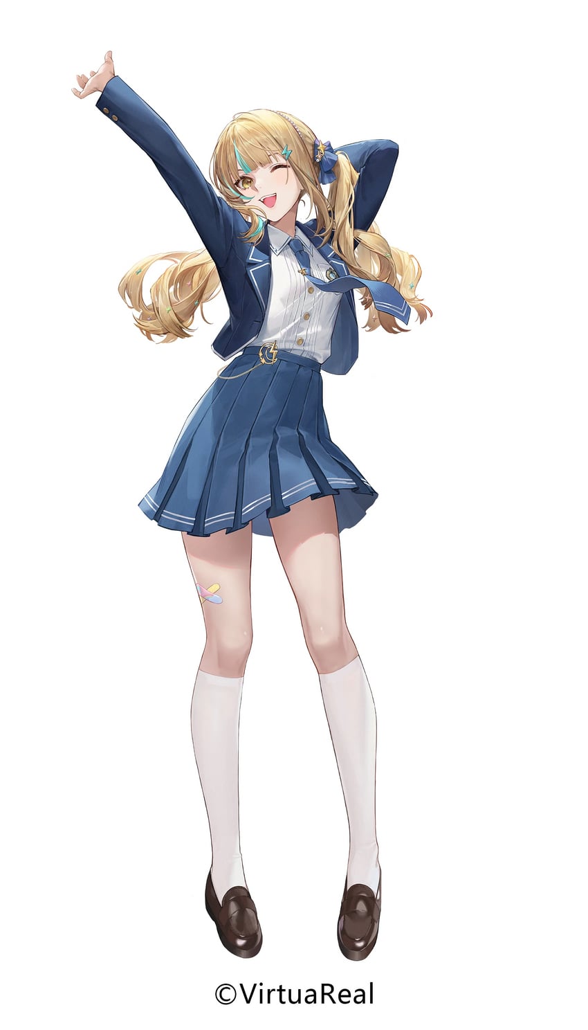yoyi (nijisanji and 2 more) drawn by gui_mi