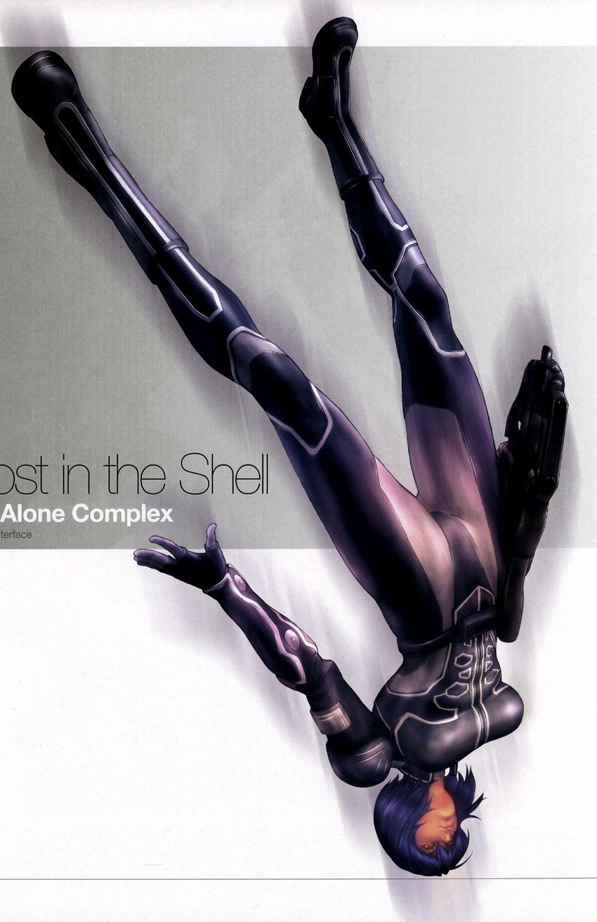 kusanagi motoko (ghost in the shell and 1 more)