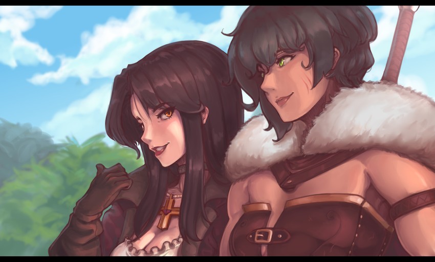 carina and victoria (original and 1 more) drawn by bloopiest
