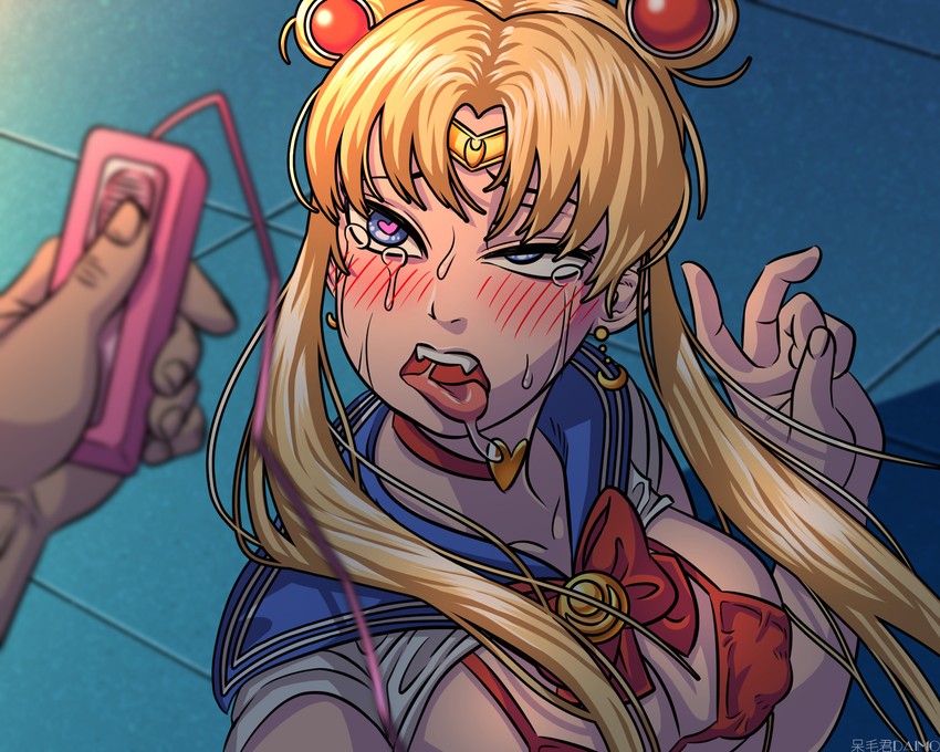 tsukino usagi and sailor moon (bishoujo senshi sailor moon and 1 more) drawn by daimo_(daimaojun)
