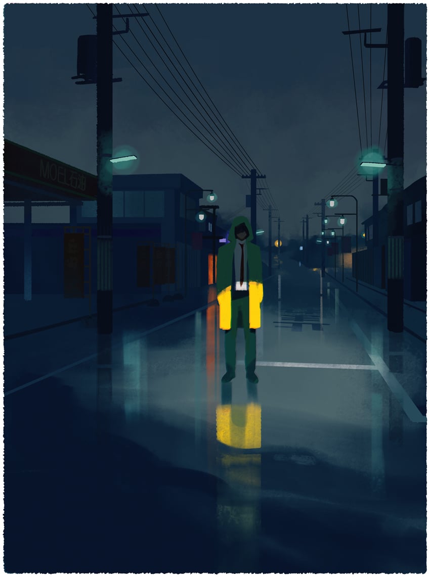 adachi tooru (persona and 1 more) drawn by s_saremi