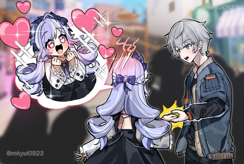 wise and vivian banshee (zenless zone zero) drawn by shitsu_(kurikaesi)