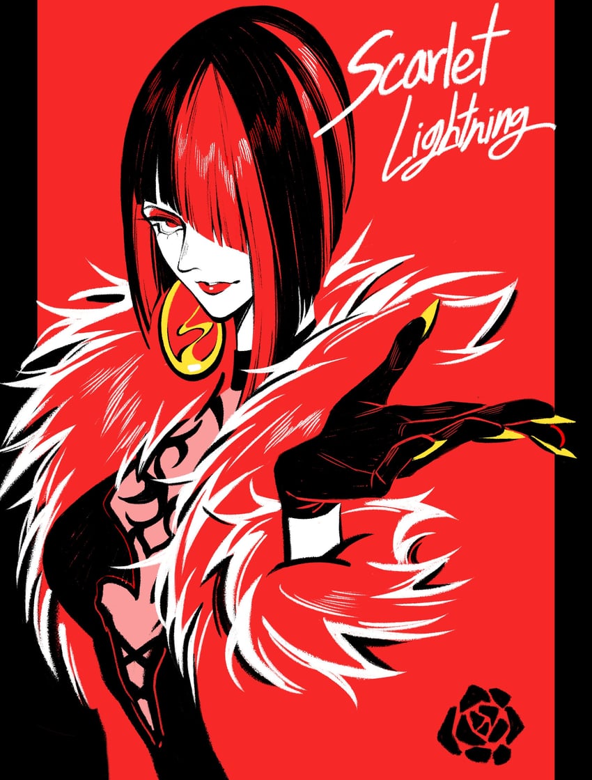 anna williams (tekken and 1 more) drawn by murderking666