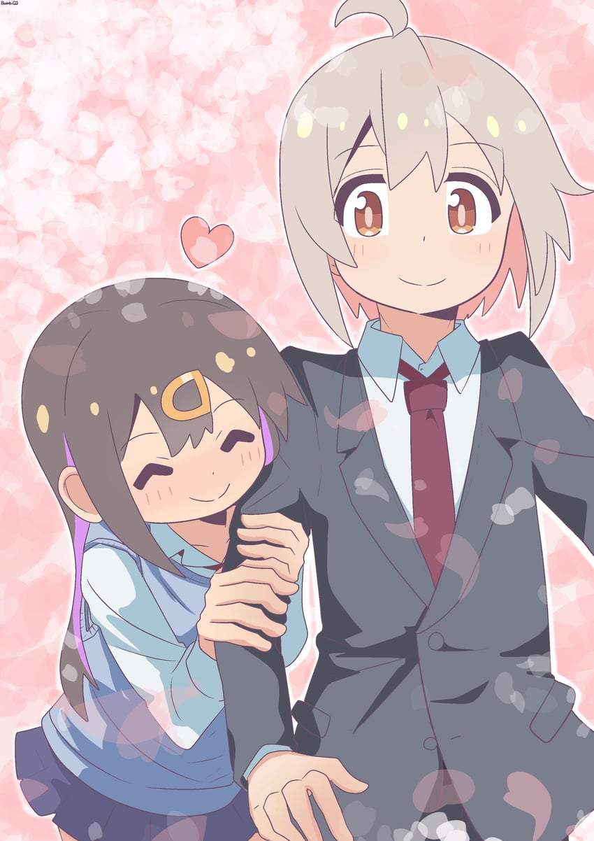 oyama mahiro and oyama mihari (onii-chan wa oshimai!) drawn by bambi2000line