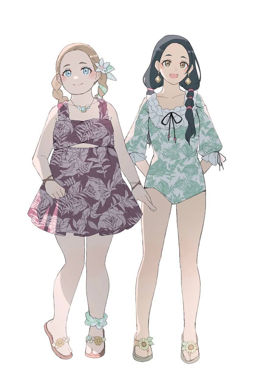 lilique kadoka lipati and aliya mahvash (gundam and 1 more) drawn by sae1293