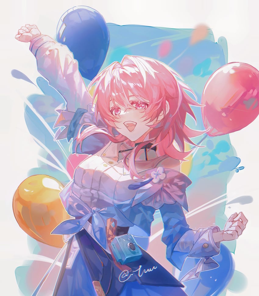 march 7th (honkai and 1 more) drawn by alkaidtutu