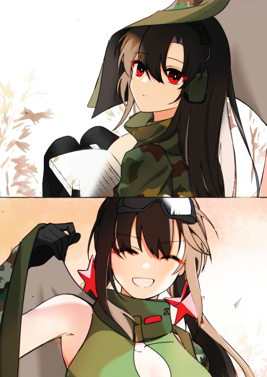 type 64 and type 56-1 (girls' frontline) drawn by yuyu_(gype5728)