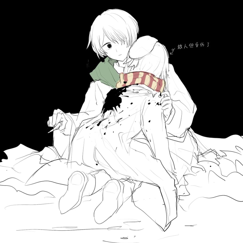 arima kana and hoshino aquamarine (oshi no ko) drawn by akirarec