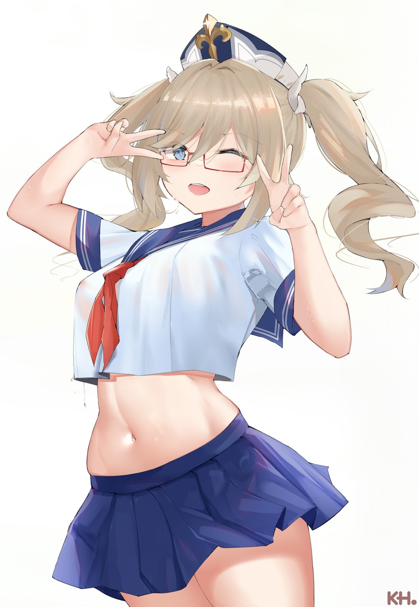 barbara (genshin impact) drawn by kebohan