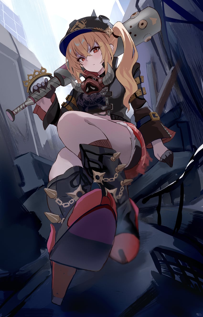 luciana de montefio (zenless zone zero) drawn by yato_(yama0x1)