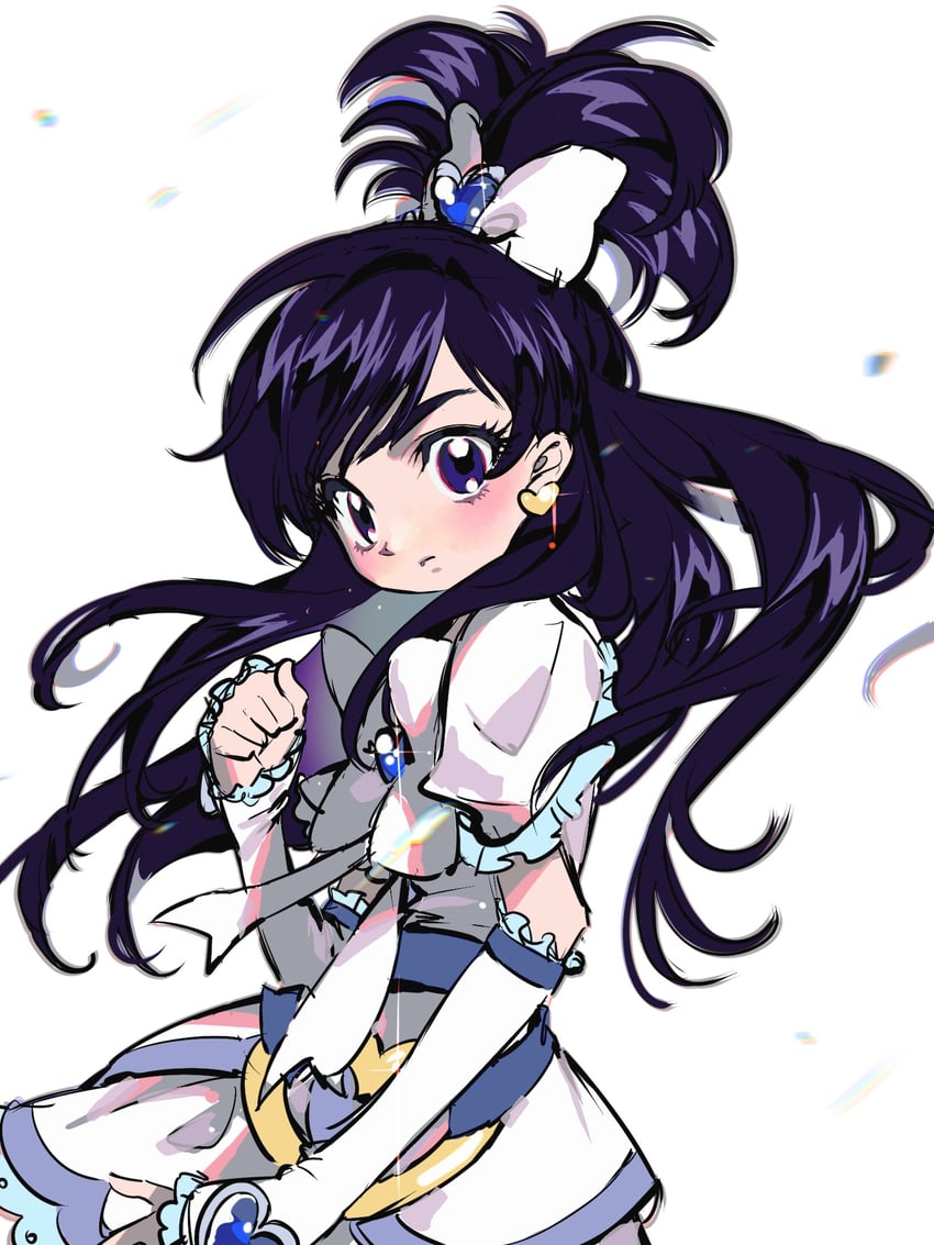 yukishiro honoka and cure white (precure and 2 more) drawn by yuhuang_dadi