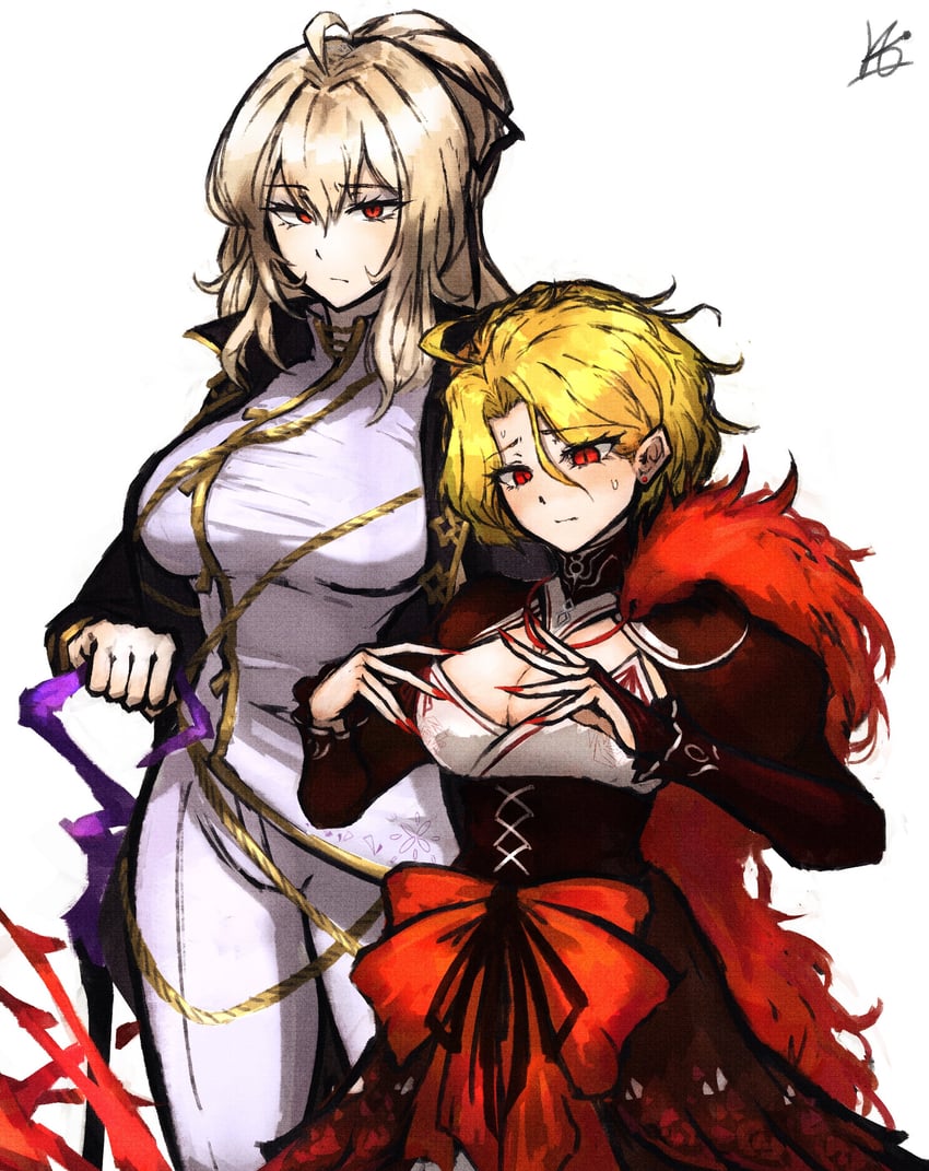 don quixote, sancho, and dulcinea (project moon and 1 more) drawn by akita_(akitakipuromun)