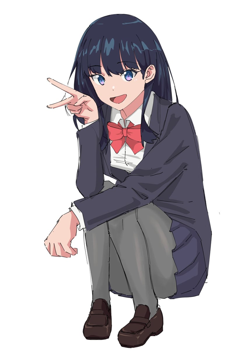 takarada rikka (gridman universe and 1 more) drawn by ari_87