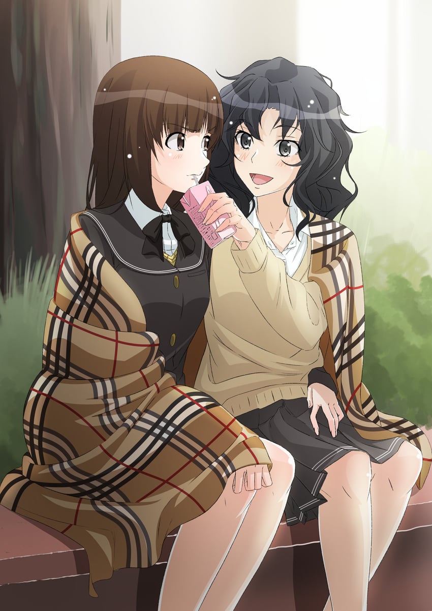 tanamachi kaoru and tanaka keiko (amagami) drawn by wtbn_zw_u