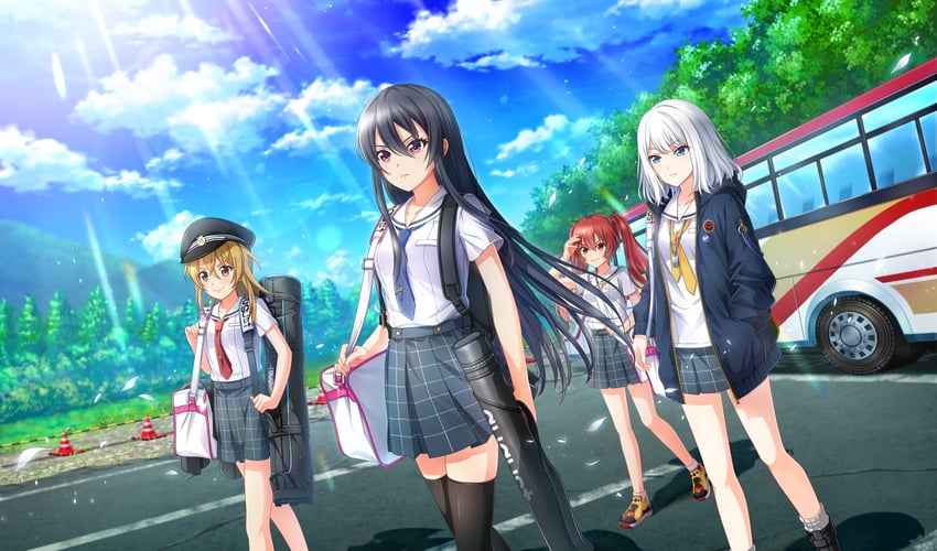 shinonome ryo, iwaki yoshimi, agatsuma sora, and kusakari runa (cinderella series and 1 more)