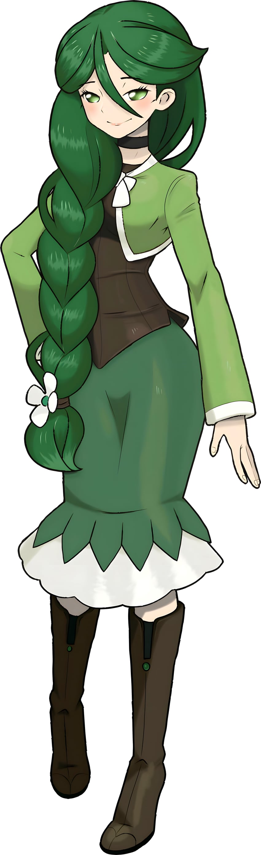 cheryl (pokemon and 1 more) drawn by vikthor01
