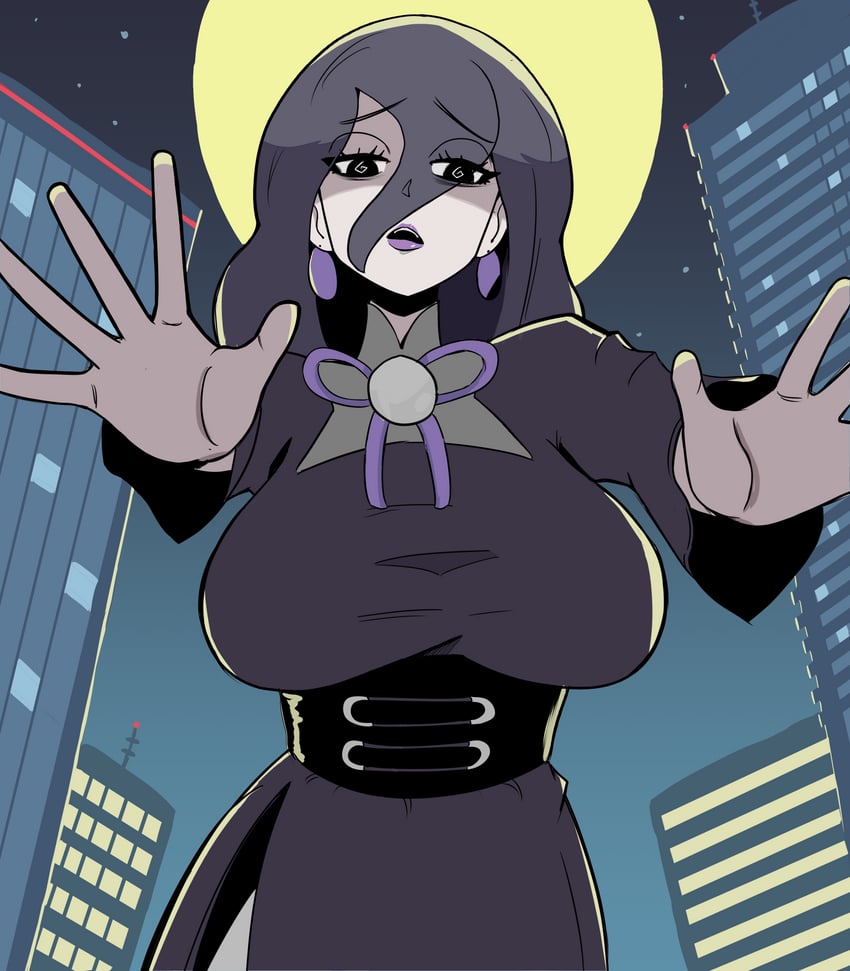 hex maniac (pokemon and 1 more) drawn by mewtsukki_(artist)