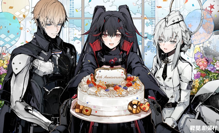 lucia, liv, lucia: plume, lee, commandant, and 2 more (punishing: gray raven) drawn by secretfj520