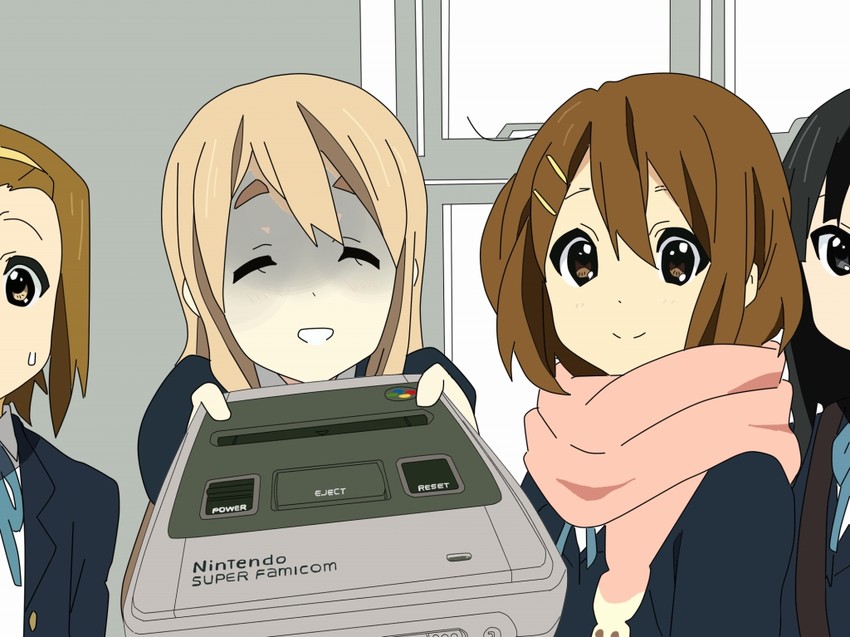 akiyama mio, hirasawa yui, tainaka ritsu, and kotobuki tsumugi (k-on!) drawn by takahiro_(rikky)