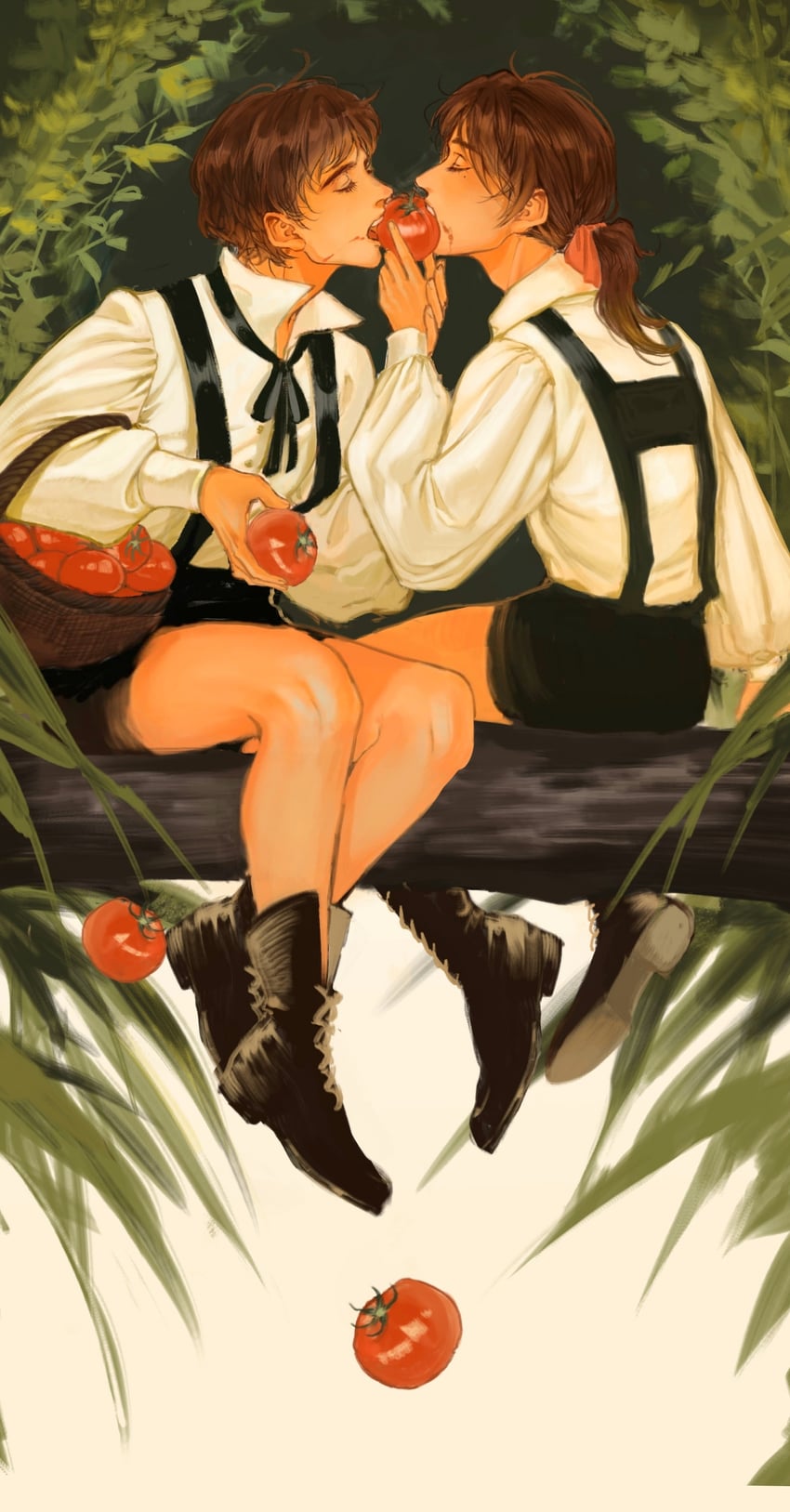 spain and portugal (axis powers hetalia) drawn by xiwowangyi33