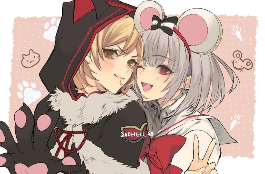 djeeta, vikala, and nekomancer (granblue fantasy) drawn by rakko-chan_genkou-chuu