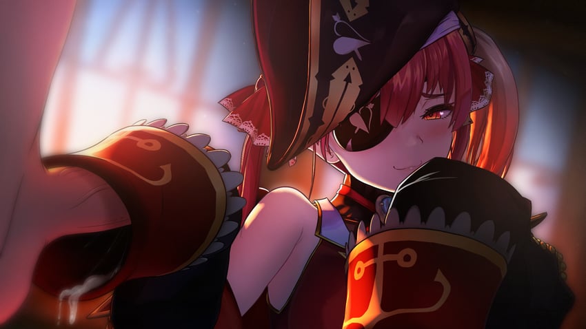 houshou marine (hololive) drawn by greatm8