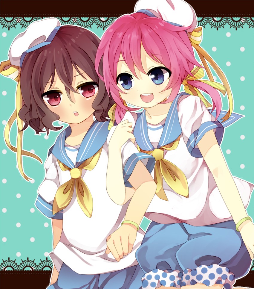 kirino ranmaru and shindou takuto (inazuma eleven and 1 more) drawn by tamana