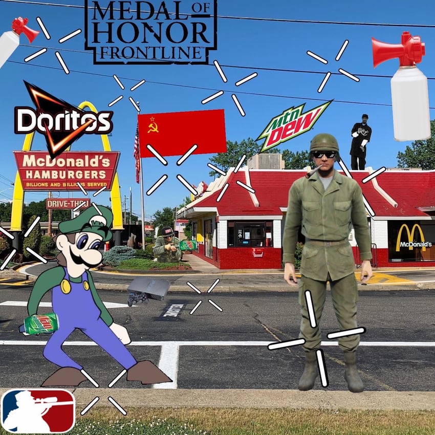 luigi, snoop dogg, and weegee (mario and 6 more)