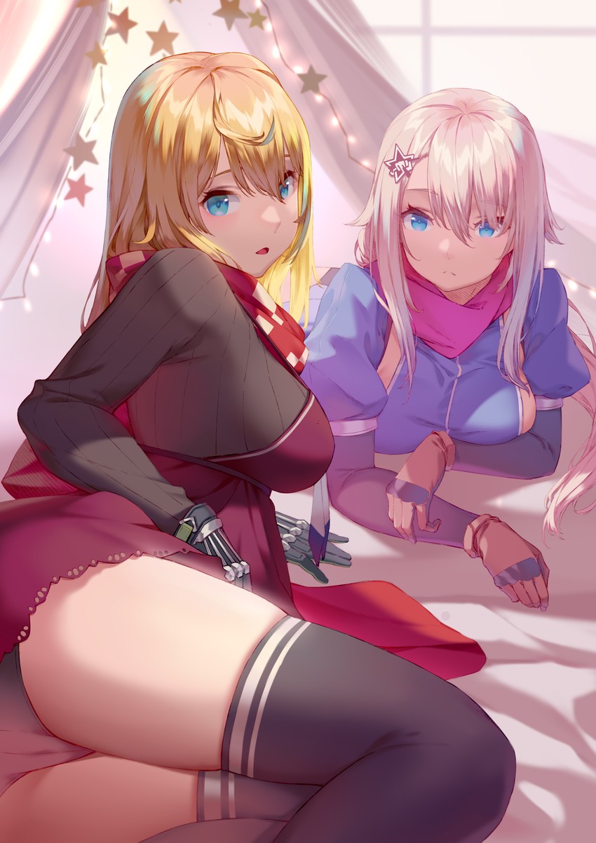 9a-91 and as val (girls' frontline) drawn by ren_huozhe