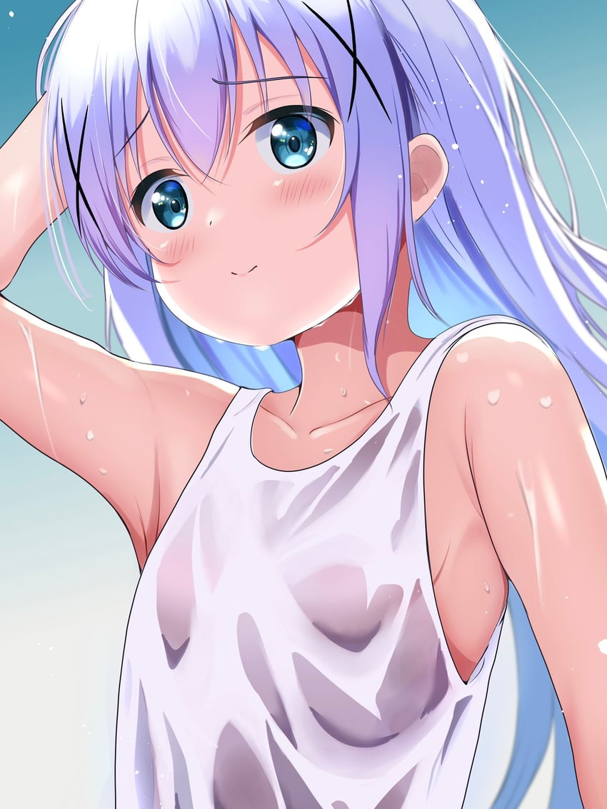 kafuu chino (gochuumon wa usagi desu ka?) drawn by borgbutler