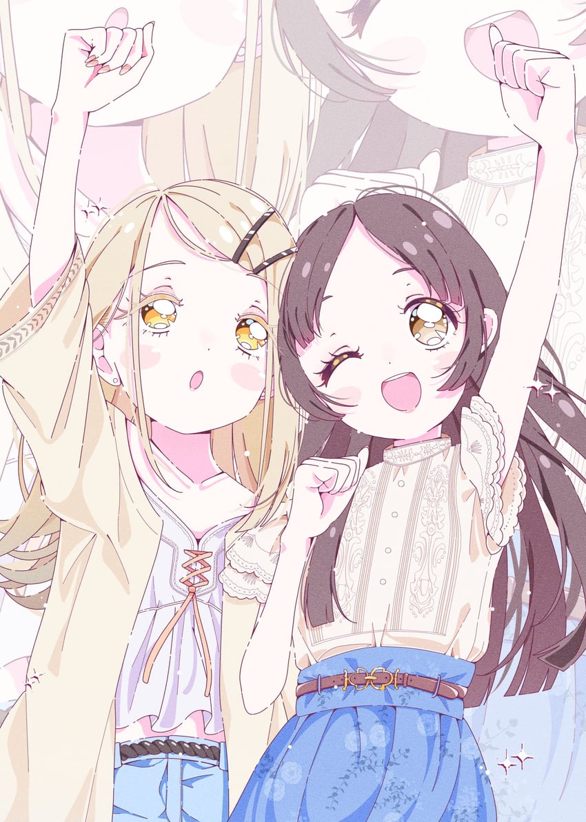 shinosawa hiro and kuramoto china (idolmaster and 1 more) drawn by milon_cas