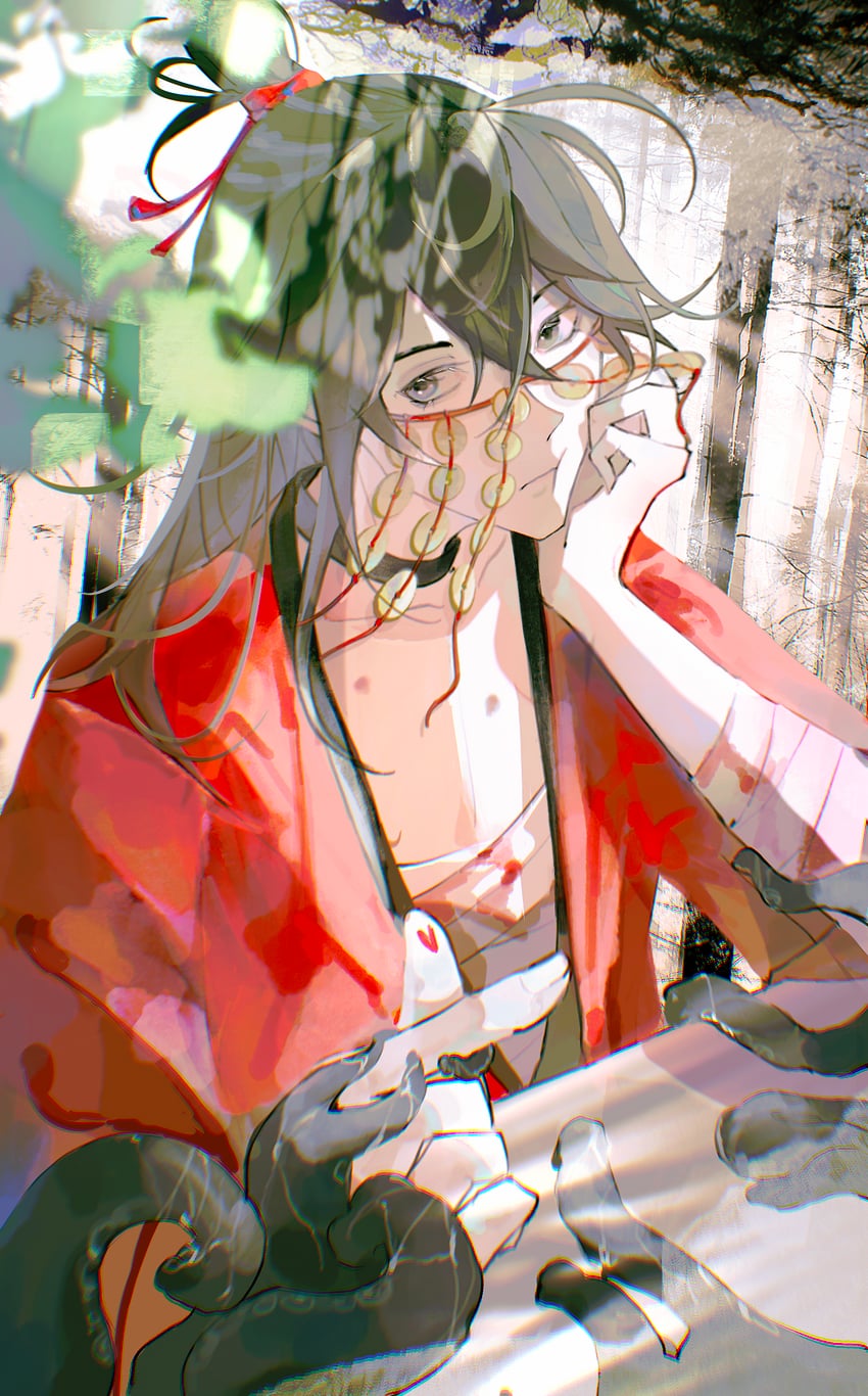 li huowang and li sui (dao gui yi xian) drawn by aaawwwssslll