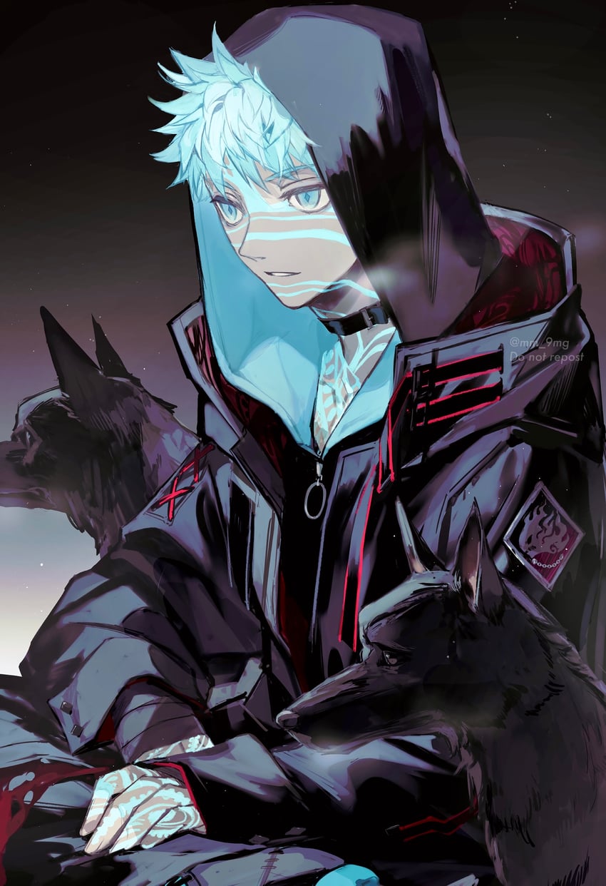 angra mainyu (fate and 2 more) drawn by mg_(ehme3725)