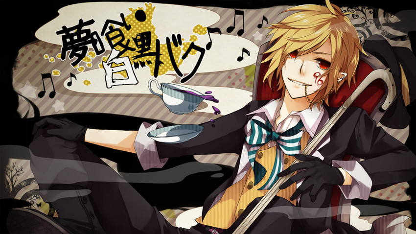kagamine len and 96neko (vocaloid and 2 more) drawn by mukkun